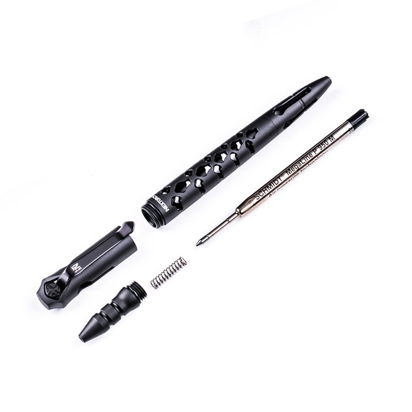 NEXTORCH NP20 Dino Pen Tactical Pen Glasbrecher, Kubotan + Kugelschreiber schwarz NEXTORCH NP20 Dino Pen Tactical Pen Glasbrecher, Kubotan + Kugelschreiber schwarz