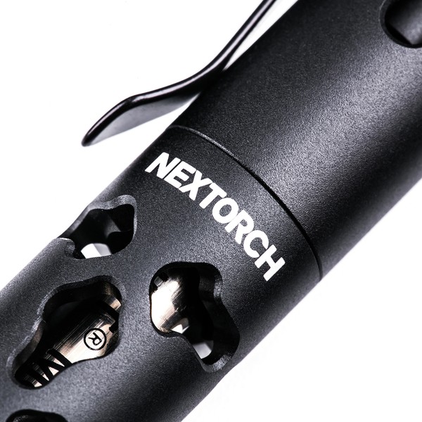 NEXTORCH NP20 Dino Pen Tactical Pen Glasbrecher, Kubotan + Kugelschreiber schwarz NEXTORCH NP20 Dino Pen Tactical Pen Glasbrecher, Kubotan + Kugelschreiber schwarz