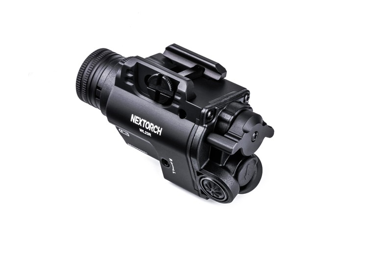 NEXTORCH WL23G leistungsstarkes Laser-Lichtmodul mit grünem Ziellaser und 1.300 Lumen weißen LED Licht für Kurzwaffen NEXTORCH WL23G leistungsstarkes Laser-Lichtmodul mit grünem Ziellaser und 1.300 Lumen weißen LED Licht für Kurzwaffen