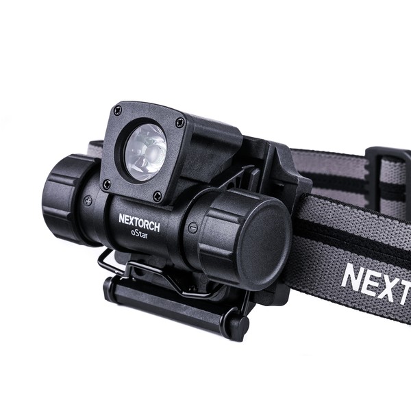 NEXTORCH oStar - Weatherproof LED headlamp with mounting plate for NVG mounting on emergency helmets NEXTORCH oStar - Weatherproof LED headlamp with mounting plate for NVG mounting on emergency helmets