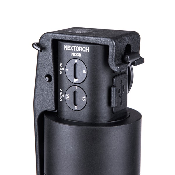 NEXTORCH ND30 - Tactical Electronic Irritator with 130dB Alarm Signal and 11,000 Lumen Strobe Flash NEXTORCH ND30 - Tactical Electronic Irritator with 130dB Alarm Signal and 11,000 Lumen Strobe Flash