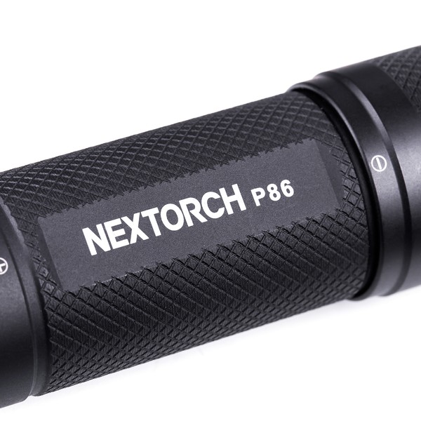 NEXTORCH P86 - 1600 Lumen Akku-LED-Taschenlampe mit 120dB Soundmodul – Notfall Glasbrecher NEXTORCH P86 - 1600 Lumen Akku-LED-Taschenlampe mit 120dB Soundmodul – Notfall Glasbrecher