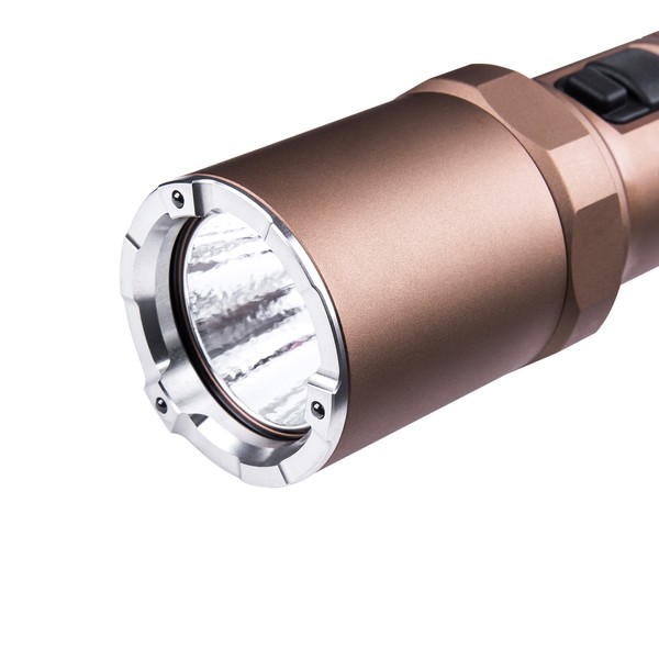 NEXTORCH P80 SONDEREDITION WOLF-BRAUN 1.600 Lumen Einsatz LED Taschenlampe, USB-C Akkuladefunktion, Glasbrecher aus Nano-Keramik NEXTORCH P80 SONDEREDITION WOLF-BRAUN 1.600 Lumen Einsatz LED Taschenlampe, USB-C Akkuladefunktion, Glasbrecher aus Nano-Keramik