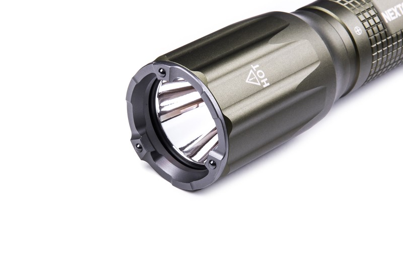 NEXTORCH TA30CG - K.I.S.S. - GRÜN - Taktische LED Taschenlampe, 1600 Lumen, Kopf mit Nano- Keramik Glasbrecher, inkl. gleichfarbiger FR-1 Führungshilfe NEXTORCH TA30CG - K.I.S.S. - GRÜN - Taktische LED Taschenlampe, 1600 Lumen, Kopf mit Nano- Keramik Glasbrecher, inkl. gleichfarbiger FR-1 Führungshilfe