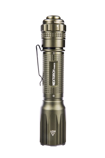 NEXTORCH TA30CG - K.I.S.S. - GRÜN - Taktische LED Taschenlampe, 1600 Lumen, Kopf mit Nano- Keramik Glasbrecher, inkl. gleichfarbiger FR-1 Führungshilfe NEXTORCH TA30CG - K.I.S.S. - GRÜN - Taktische LED Taschenlampe, 1600 Lumen, Kopf mit Nano- Keramik Glasbrecher, inkl. gleichfarbiger FR-1 Führungshilfe