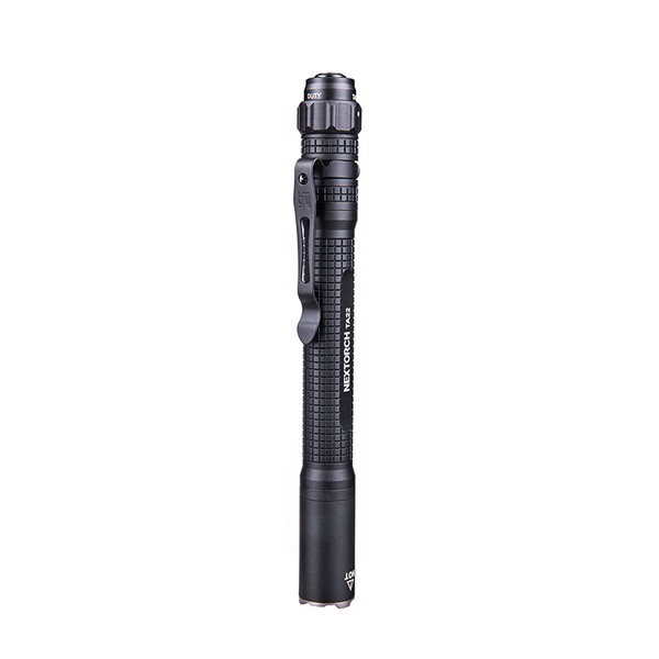 NEXTORCH TA22 - Slim Line Tactical LED pen torch, 850 lumen, head with nano ceramic glass breaker, strobe function NEXTORCH TA22 - Slim Line Tactical LED pen torch, 850 lumen, head with nano ceramic glass breaker, strobe function