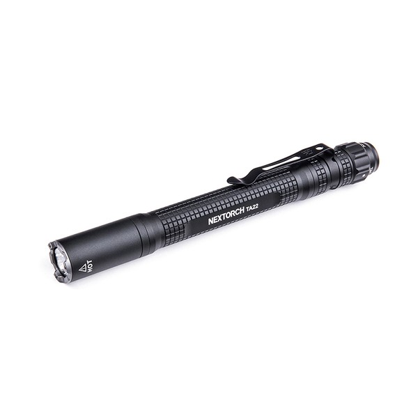 NEXTORCH TA22 - Slim Line Tactical LED pen torch, 850 lumen, head with nano ceramic glass breaker, strobe function NEXTORCH TA22 - Slim Line Tactical LED pen torch, 850 lumen, head with nano ceramic glass breaker, strobe function