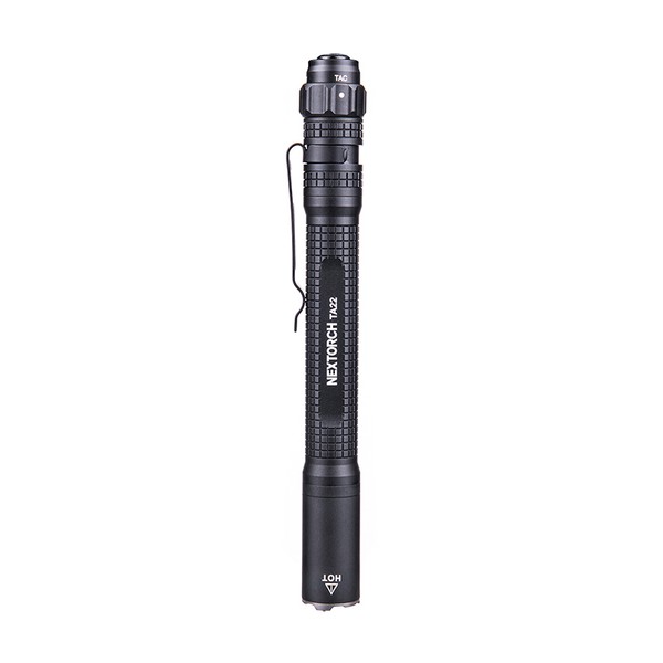 NEXTORCH TA22 - Slim Line Tactical LED pen torch, 850 lumen, head with nano ceramic glass breaker, strobe function NEXTORCH TA22 - Slim Line Tactical LED pen torch, 850 lumen, head with nano ceramic glass breaker, strobe function