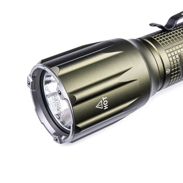 NEXTORCH TA30C MAX (CG) in Carbon Green - 3000 Lumen Taktische LED Taschenlampe - Nano Keramik Glasbrecher - Stroboskopfunktion NEXTORCH TA30C MAX (CG) in Carbon Green - 3000 Lumen Taktische LED Taschenlampe - Nano Keramik Glasbrecher - Stroboskopfunktion