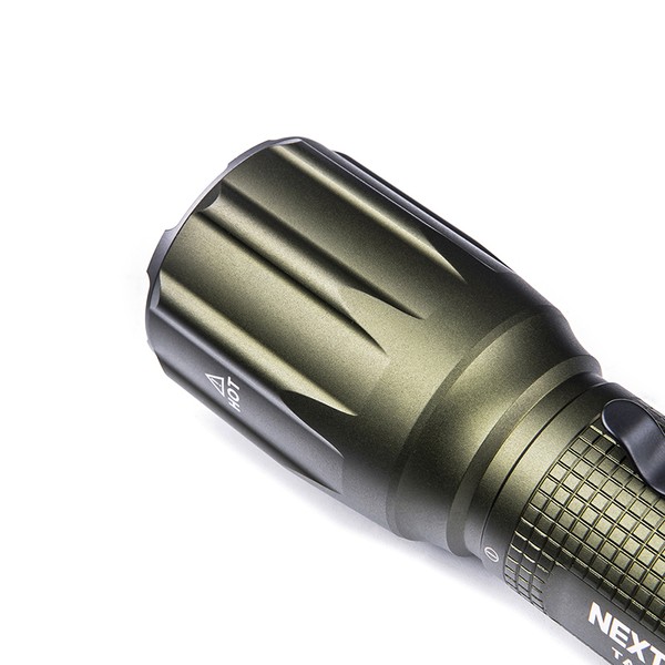 NEXTORCH TA30C MAX (CG) in Carbon Green - 3000 Lumen Taktische LED Taschenlampe - Nano Keramik Glasbrecher - Stroboskopfunktion NEXTORCH TA30C MAX (CG) in Carbon Green - 3000 Lumen Taktische LED Taschenlampe - Nano Keramik Glasbrecher - Stroboskopfunktion