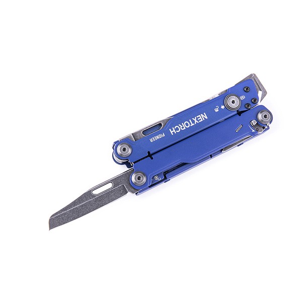 NEXTORCH - PIONEER MT20BE " Blue-Edition" Multi-Tool 14in1 tools & cutter for plastic handcuffs NEXTORCH - PIONEER MT20BE " Blue-Edition" Multi-Tool 14in1 tools & cutter for plastic handcuffs