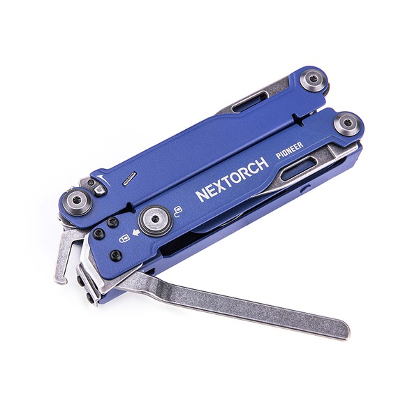 NEXTORCH - PIONEER MT20BE " Blue-Edition" Multi-Tool 14in1 tools & cutter for plastic handcuffs NEXTORCH - PIONEER MT20BE " Blue-Edition" Multi-Tool 14in1 tools & cutter for plastic handcuffs