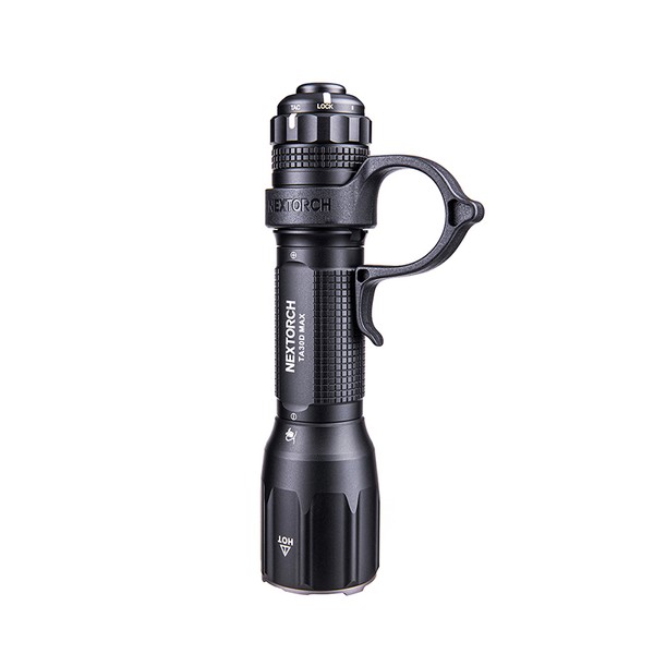 NEXTORCH TA30D MAX - 4000 Lumen Taktische LED Taschenlampe - Nano Keramik Glasbrecher - Stroboskopfunktion, inkl. FR-3 Führungshilfe NEXTORCH TA30D MAX - 4000 Lumen Taktische LED Taschenlampe - Nano Keramik Glasbrecher - Stroboskopfunktion, inkl. FR-3 Führungshilfe