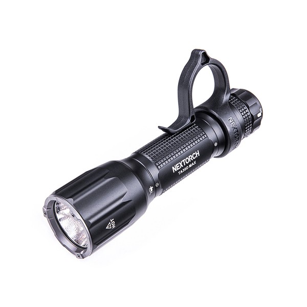 NEXTORCH TA30D MAX - 4000 Lumen Taktische LED Taschenlampe - Nano Keramik Glasbrecher - Stroboskopfunktion, inkl. FR-3 Führungshilfe NEXTORCH TA30D MAX - 4000 Lumen Taktische LED Taschenlampe - Nano Keramik Glasbrecher - Stroboskopfunktion, inkl. FR-3 Führungshilfe