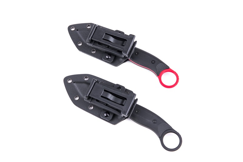 NEXKUT Taktikmesser-Set TUHON mit Kydex-Holster, D2 Stahl mit schwarzer Titan Beschichtung NEXKUT Taktikmesser-Set TUHON mit Kydex-Holster, D2 Stahl mit schwarzer Titan Beschichtung