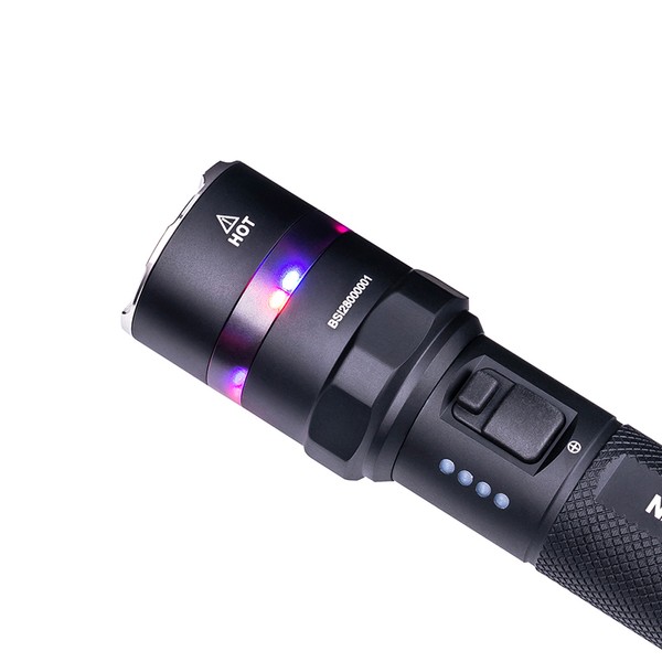 NEXTORCH P84B - 3700 Lumen LED-Taschenlampe mit 360° Warnlicht-Funktion - Notfall Glasbrecher NEXTORCH P84B - 3700 Lumen LED-Taschenlampe mit 360° Warnlicht-Funktion - Notfall Glasbrecher