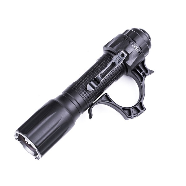 NEXTORCH TA30D - Next Generation Tactical LED Flashlight, with genuine 2200 lumens & NEW - with a lock function in the rear switch, head with nano-ceramic glass breaker and strobe function + FR-1 ring NEXTORCH TA30D - Next Generation Tactical LED Flashlight, with genuine 2200 lumens & NEW - with a lock function in the rear switch, head with nano-ceramic glass breaker and strobe function + FR-1 ring