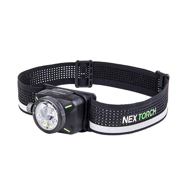 NEXTORCH eStar - Ultraleichte, wiederaufladbare LED-Stirnlampe mit 1300 Lumen, mehreren Lichtquellen und 2 Akkus NEXTORCH eStar - Ultraleichte, wiederaufladbare LED-Stirnlampe mit 1300 Lumen, mehreren Lichtquellen und 2 Akkus