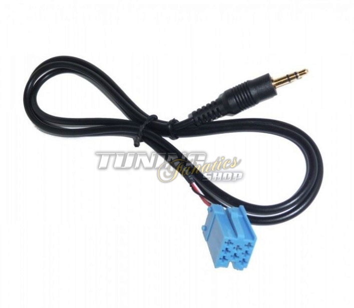 AUX Line In Adapter für Smart fortwo 450 1997-2007 / MP3 3,5mm Klinke  #5061