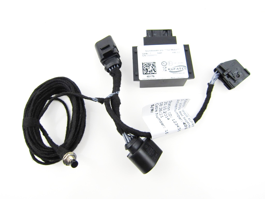Sound Booster Pro Active Modul KRAFTVOLLER V8 Sound für Audi A4 B8 A5 8T