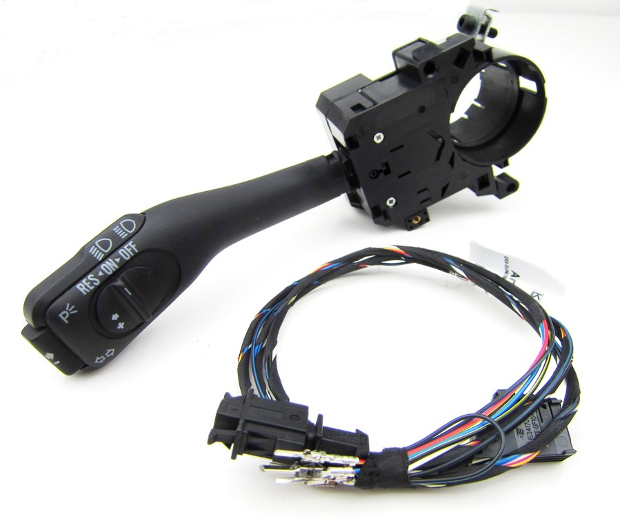 GRA Tempomat Nachrüstsatz Lenkstockschalter Kabelbaum SET für VW Sharan 7M #