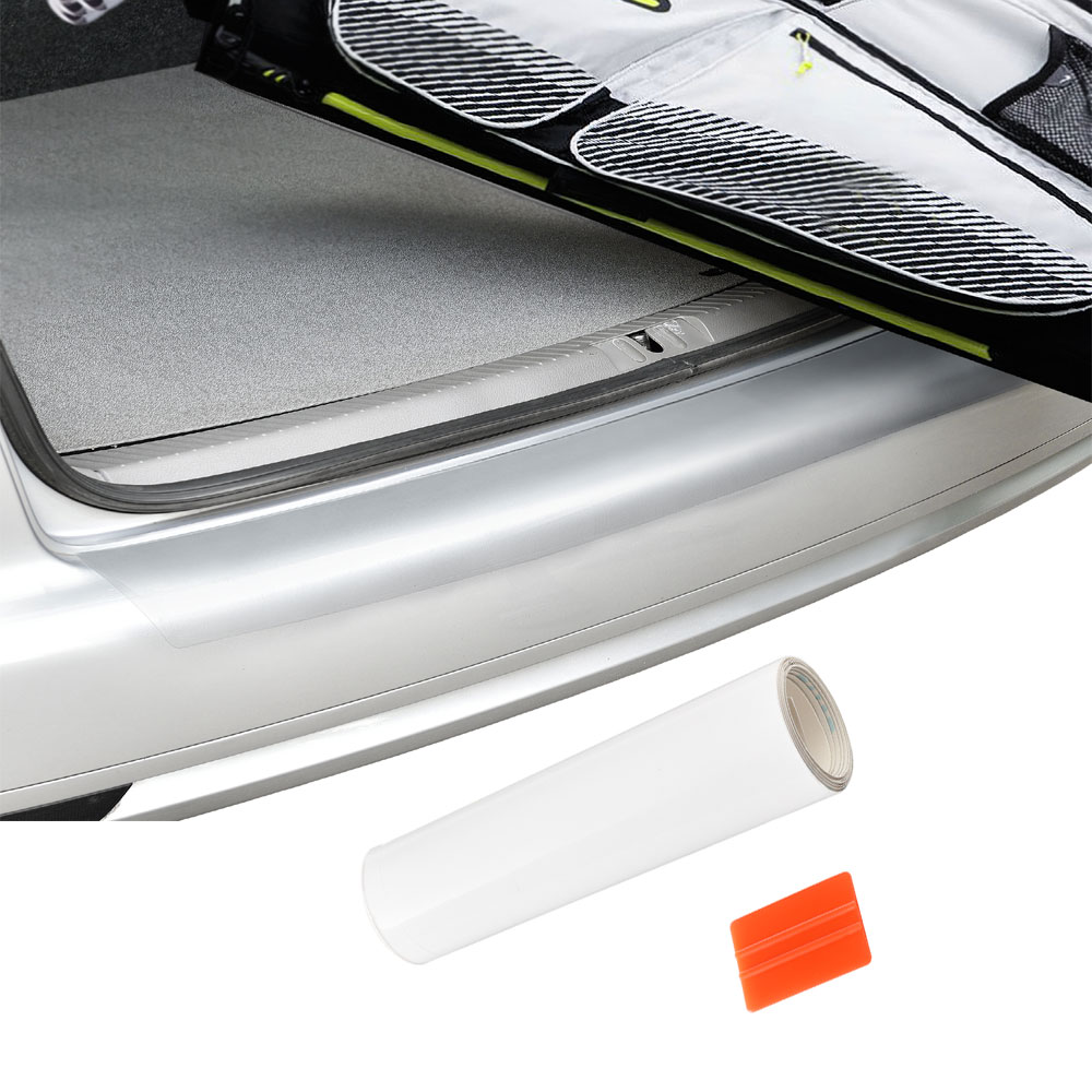 Ladekantenschutz-Folie Lack Schutz Kratzer Transparent für Seat Alhambra 2 II
