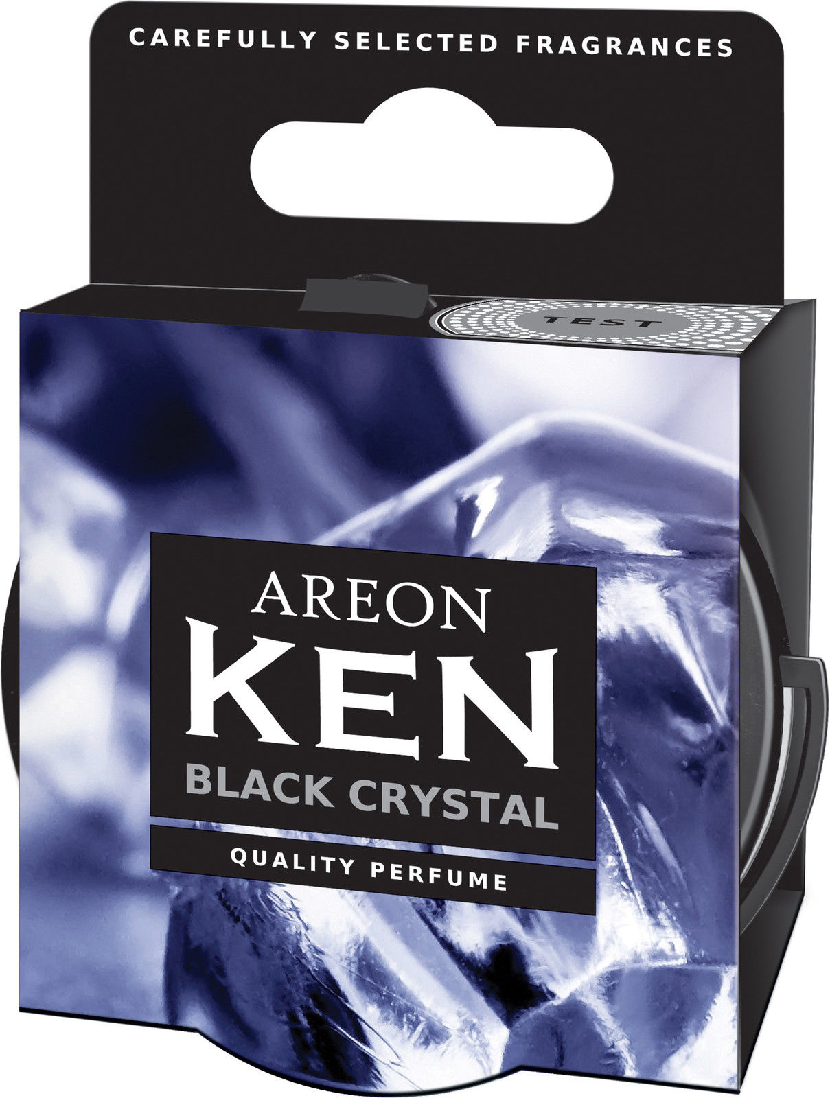 2x Original Areon KEN Auto Duftdose Duftbaum Lufterfrischer DECKEL Black Crystal