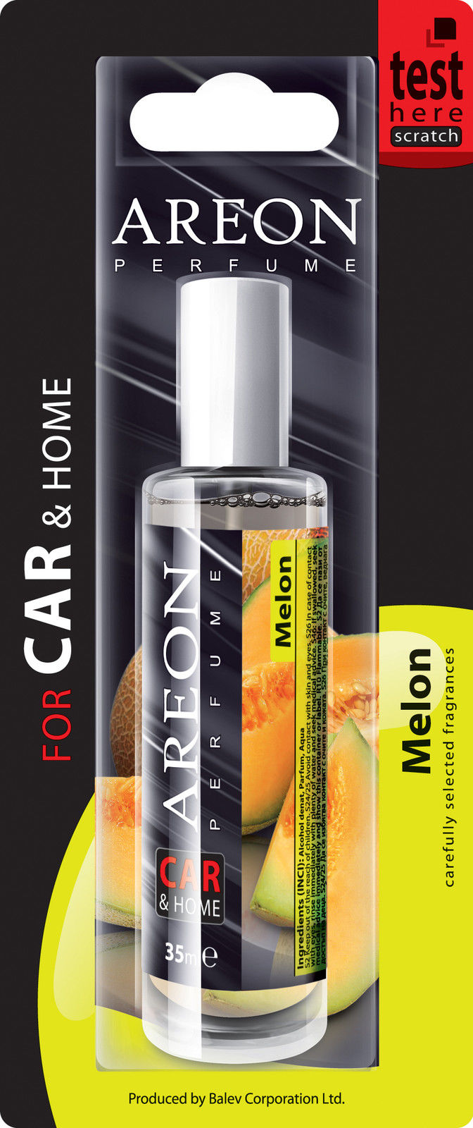 Original Areon Auto Parfüm Lufterfrischer Duftbaum Duftzersträuber Melone 35ml