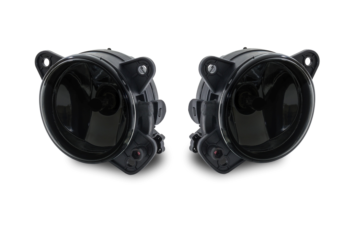 2x Nebelscheinwerfer Schwarz Smoke HB4 Birnen L + R für Skoda Roomster ab 2006-