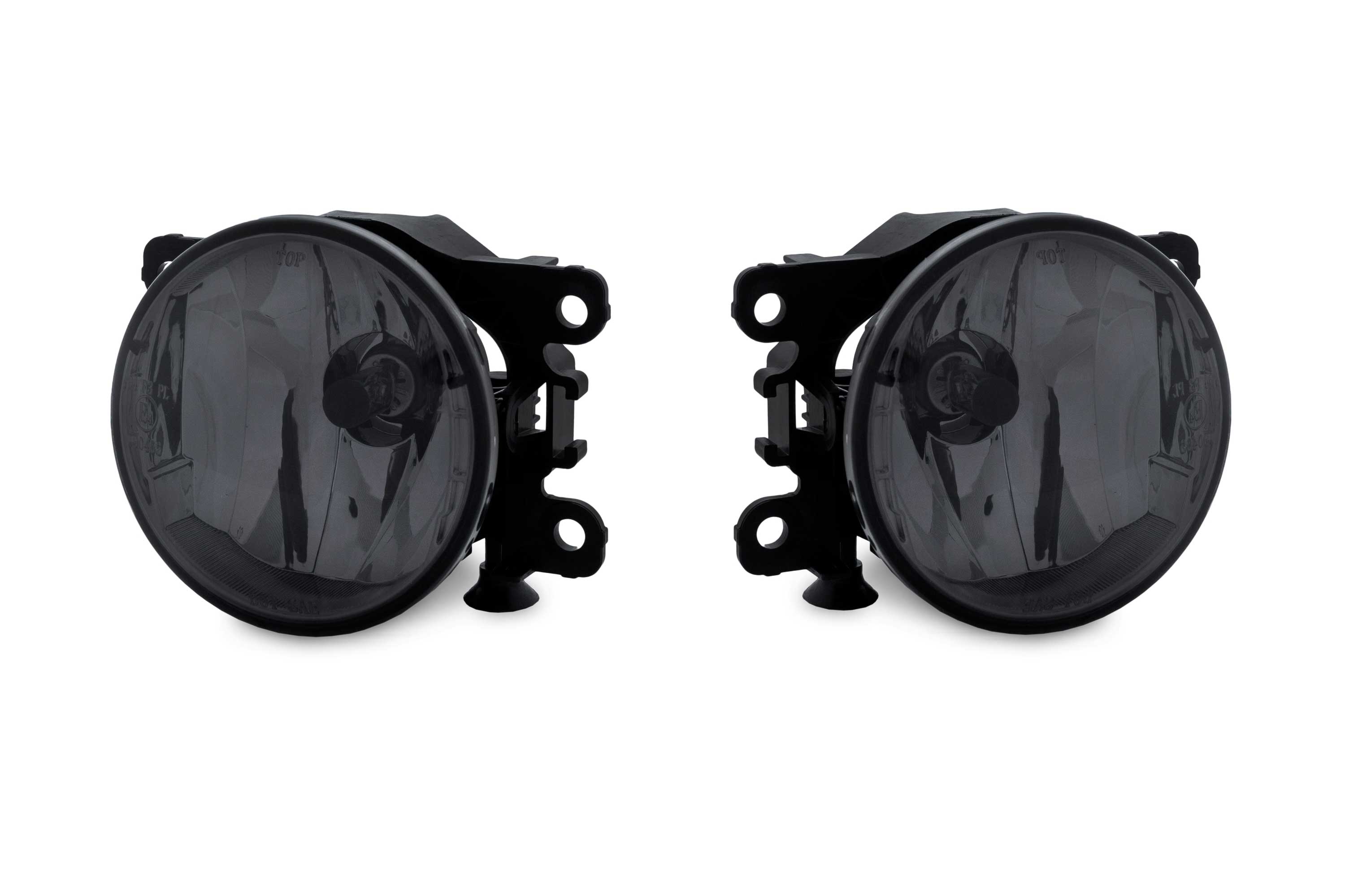 2x Nebelscheinwerfer NSW Schwarz Smoke H16 Birnen für Dacia Logan Sandero II 2