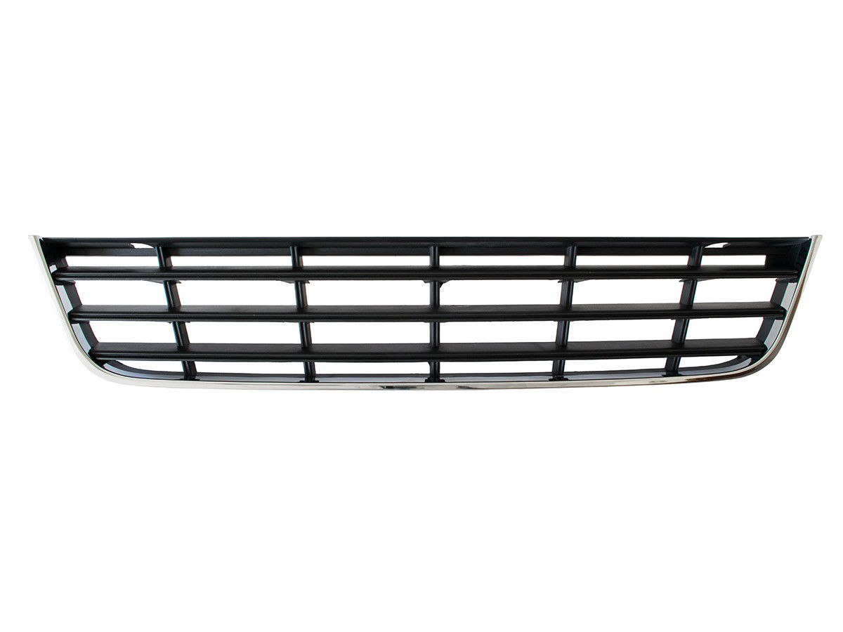 Stoßstange Gitter Abdeckung Mitte Rahmen Chrom für VW Passat 3C B6 + Variant