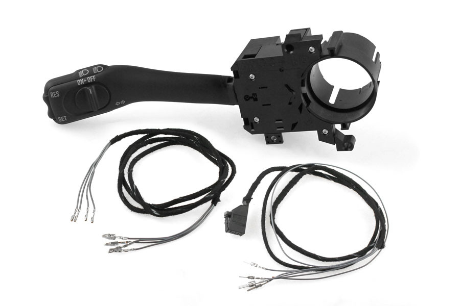 Original Kufatec GRA Tempomat Wippe KOMPLETT SET Kabelbaum für VW Golf 4 / Bora