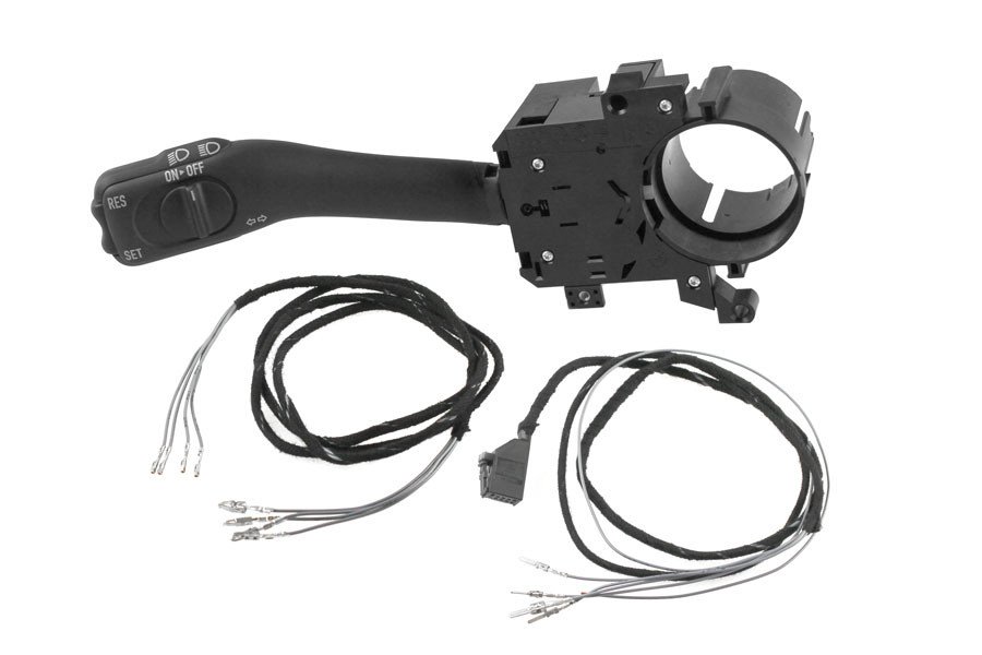 Original Kufatec GRA Tempomat Wippe KOMPLETT SET 2x Kabelbaum für Audi A2 8Z