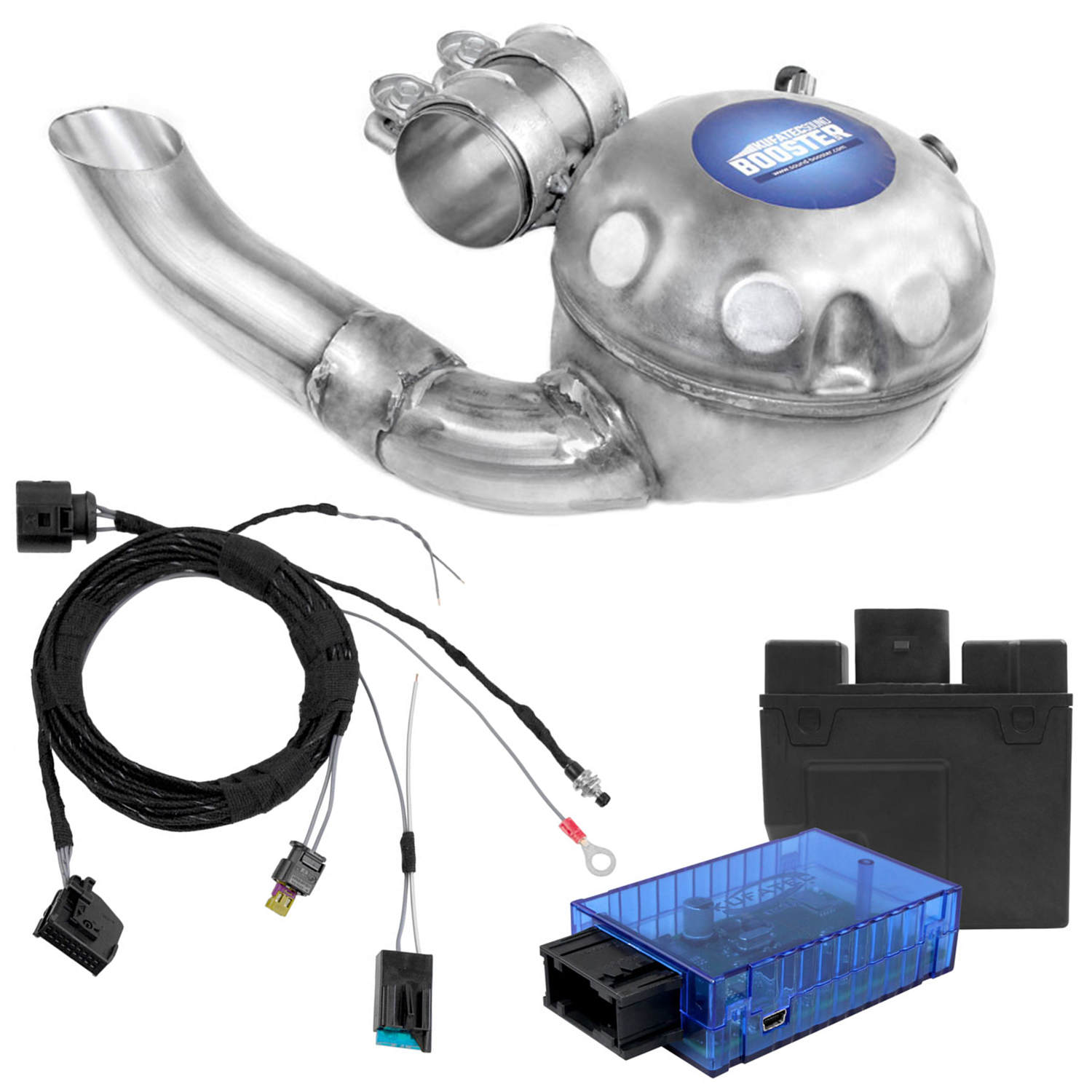 Original Kufatec Sound Booster Active Modul + Modul für BMW 1er E82 - 123d