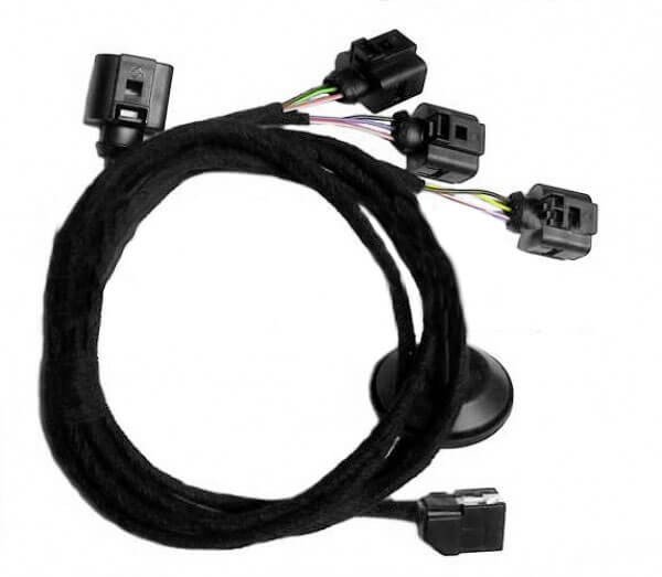 Original Kufatec Kabelbaum PDC Sensor Heckstoßstange hinten für Audi A6 4B C5
