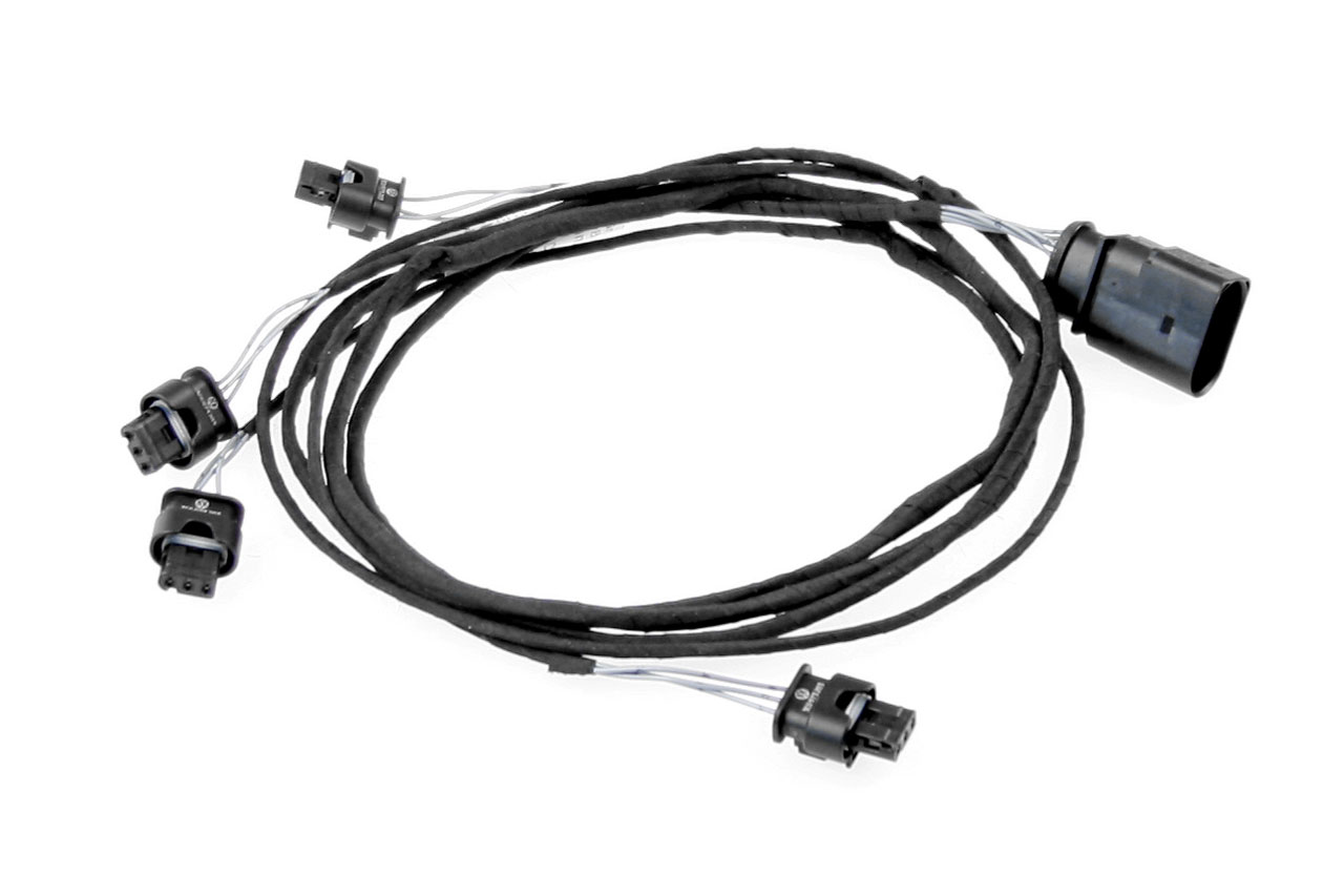 Original Kufatec Kabelbaum PDC Sensor Stoßstange Vorne für Audi A6 4G A7 Q3 8U