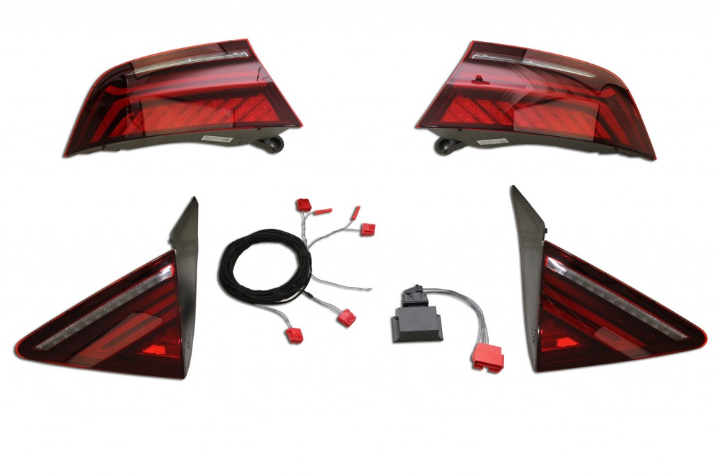 Original Kufatec SET LED Facelift Rückleuchten dynamische Blinker für Audi A7 4G