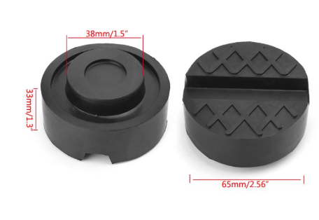 Cartrend Gummiauflage Wagenheber, 65mm mit Nut, 38 / 65 mm