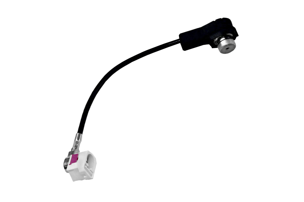 Antennenadapter 50 Ohm ISO, FAKRA (MFD 2, Delta) für Audi, VW