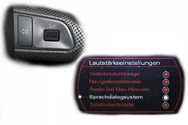 Sprach-Dialog-System (SDS) - Sprachbedienung für Audi A8 4E