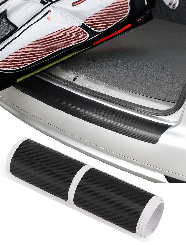 Ladekantenschutz Folie Carbon Optik für Skoda Octavia III 5E Scout ab 2014-