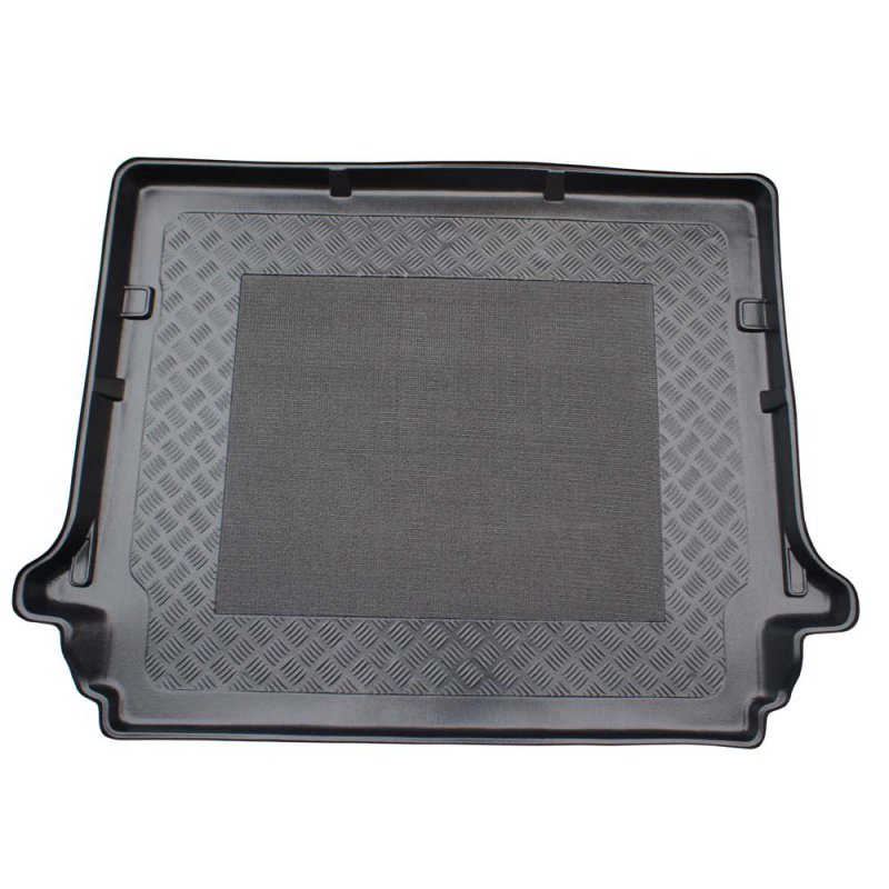 Original TFS Basic Plus passgenaue Kofferraumwanne mit Antirutsch Fläche Schutz Matte Wanne Kofferraum Made in Germany für VW Golf VII Variant (Kombi) ab 2013-2016
