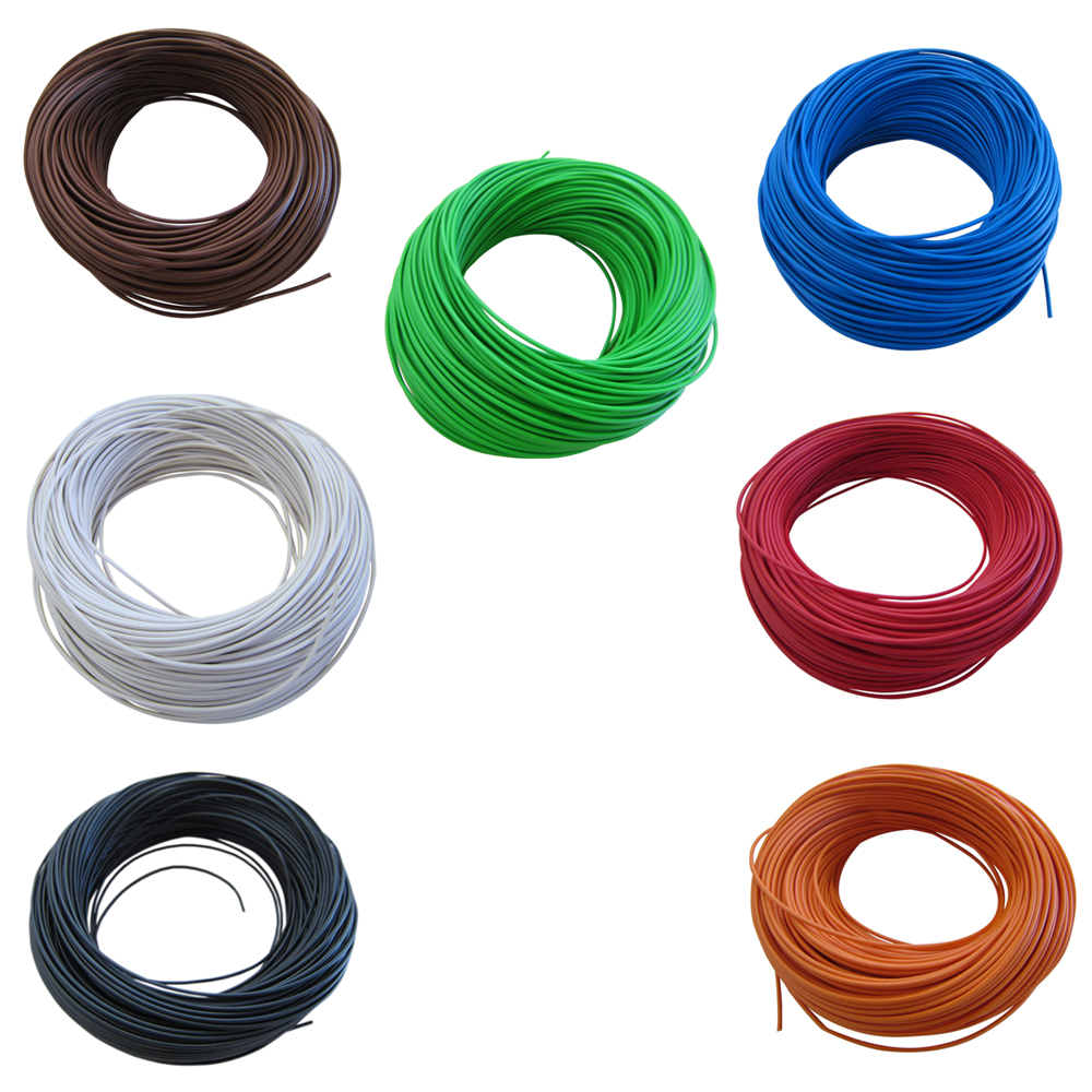 20m 0,32€/m / 10m 0,44€/m KFZ LKW Litze 1,0mm Kabel Leitung FLRy FREIE AUSWAHL