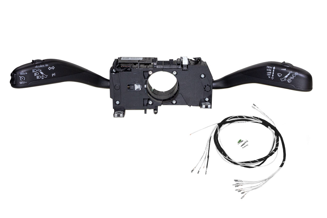 Original GRA Tempomat Hebel + Kabelbaum KOMPLETT für VW T6 VI 2015- mit MFA