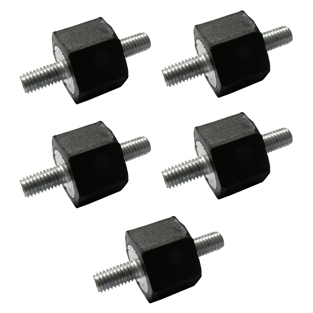 5x Halter Gummilager Silentgummi Silentblock Schwingungsdämpfer Gummi Puffer