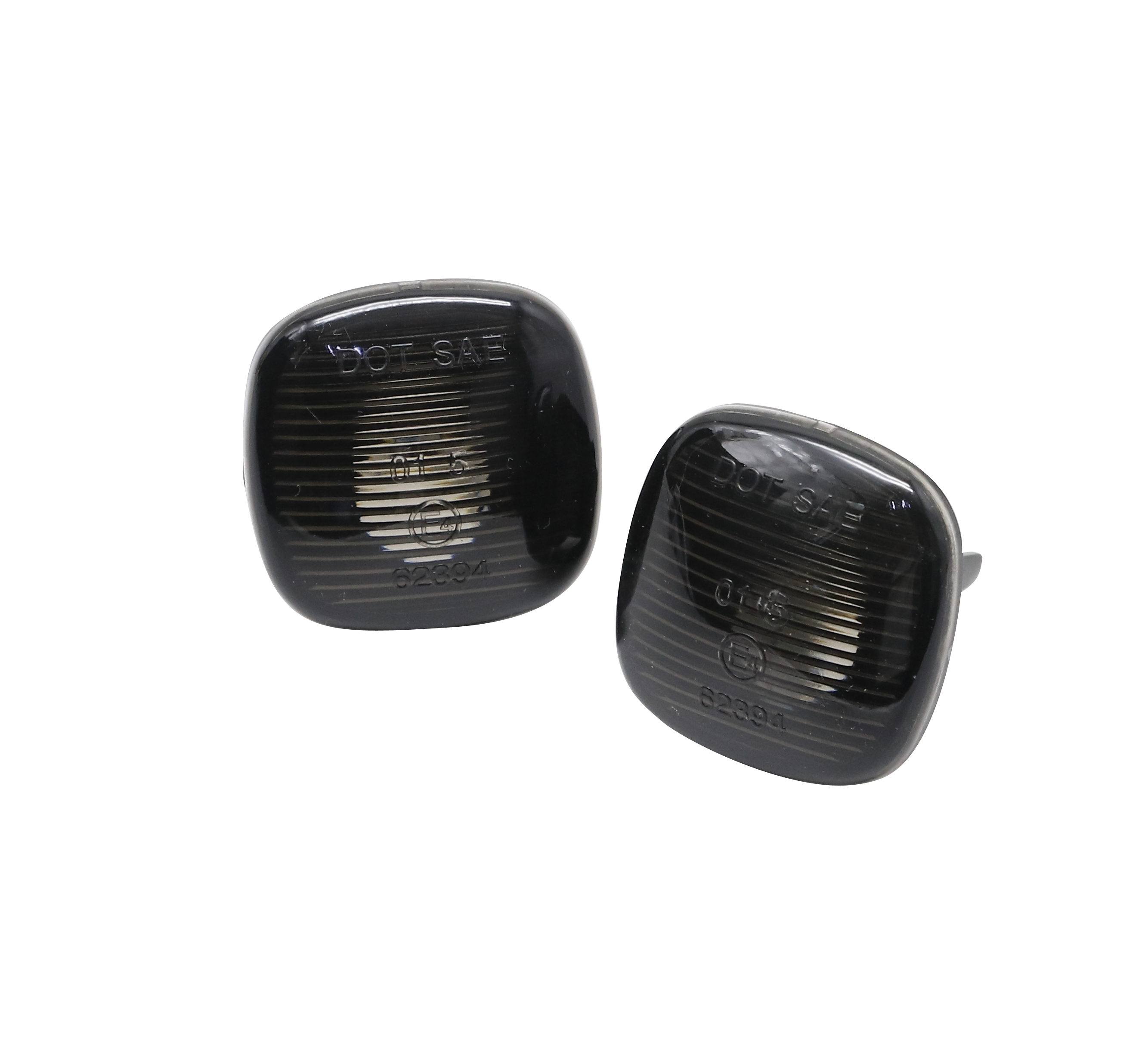 2x Seitenblinker Blinker in Schwarz Smoke SET für Audi A3 8L A4 B5 8D