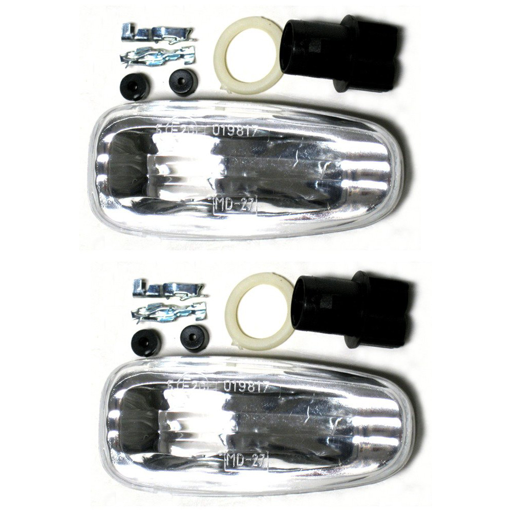 2x Seitenblinker Blinker Klarglas für Mercedes SLK 170 R170 C208 A208 W414 W210