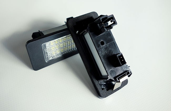 2x LED PREMIUM Kennzeichenbeleuchtung SMD für Seat Alhambra II 710 Ibiza IV 6J5 Skoda Superb 3T5 Kombi