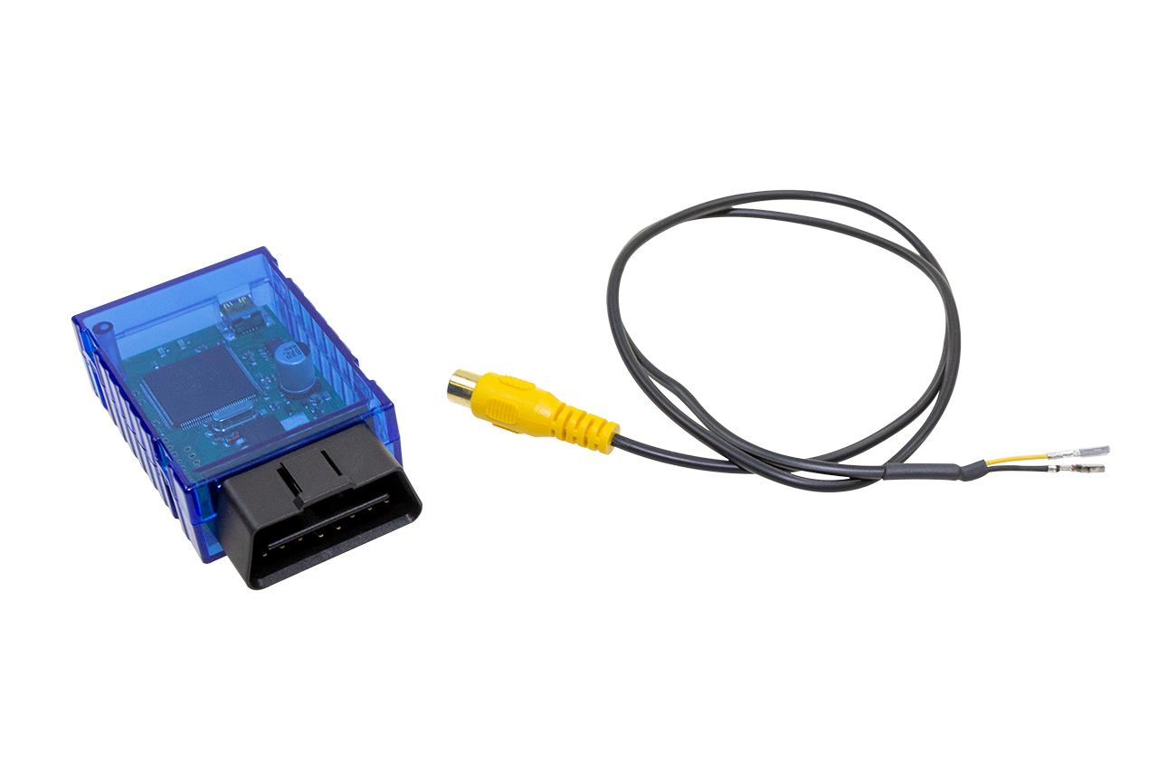 Original Kufatec Kabelsatz Kabelbaum Adapter + Codier Dongle Universal NTSC Rückfahrkamera Nachrüstset für Seat Leon 5F Tarraco KN2