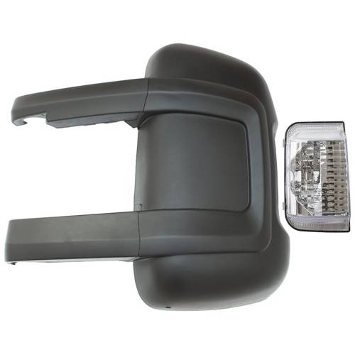 Spiegelgehäuse Gehäuse Außenspiegel Spiegel Ersatz Reparatur + Blinker Seitenblinker / Für einen Spiegel mit LANGEM ARM LINKS (Armlänge ca. 19cm + 20cm) für Fiat Ducato / Citroen Jumper / Peugeot Boxer
